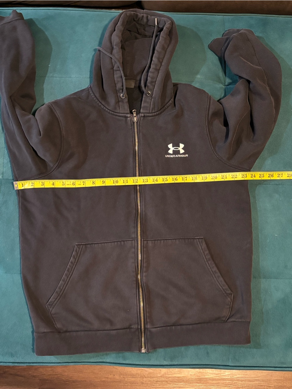 Under Armour Kids Black Zip-Up Hoodie Skirt